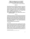 NGHIÊN CỨU HIỆU QUẢ XỬ LÝ LÂN TRONG NƯỚC THẢI CHẾ BIẾN THỦY SẢN BẰNG ĐẤT ĐỎ BAZAN TRONG PHÒNG THÍ NGHIỆM