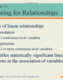 Lecture Communication research: Asking questions, finding answers: Chapter 12 - Joann Keyton