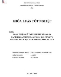 Khóa luận tốt nghiệp: Hoàn thiện kế toán chi phí sản xuất và tính giá thành sản phẩm tại Công ty Cổ phần Nước sạch và Môi trường An Dân