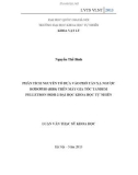 Luận văn Thạc sĩ Khoa học: Phân tích nguyên tố dựa vào phổ tán xạ ngược Rơdơpho (RBS) trên máy gia tốc Tandem Pelletron 5SDH 2 Đại học Khoa học Tự nhiên