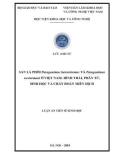Luận án Tiến sĩ Sinh học: Sán lá phổi Paragonimus heterotremus và Paragonimus westermani ở Việt Nam: hình thái, phân tử, sinh học và chẩn đoán miễn dịch