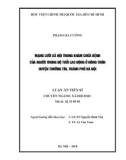 Luận văn tiến sĩ Xã hội học: Mạng lưới xã hội trong khám chữa bệnh của người trong độ tuổi lao động ở nông thôn huyện Thường Tín, thành phố Hà Nội