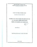 Luận văn thạc sĩ: Nghiên cứu công nghệ A 2000 1XEV - DO và ứng dụng triển khai mạng thông tin di động HT MOBILE 092