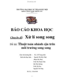 Tiểu luận: Thuật toán nhánh cận trên môi trường song song