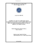 Luận án Tiến sĩ Hóa học: Nghiên cứu kết tủa điện hóa màng hydroxyapatit/ống nano carbon biến tính trên nền hợp kim định hướng ứng dụng trong cấy ghép xương