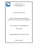 Luận văn Thạc sĩ Quản trị kinh doanh: Đánh giá chất lượng dịch vụ logistics tại Công ty giao nhận và vận chuyển Indo Trần