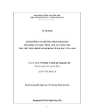 Luận văn: ẢNH HƯỞNG CỦA PHƯƠNG PHÁP GIẢNG DẠY ĐẾN ĐỘNG LỰC HỌC TIẾNG ANH CỦA SINH VIÊN NĂM THỨ NHẤT-KHỐI NGÀNH KINH TẾ ĐẠI HỌC VĂN LANG