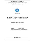 Đồ án tốt nghiệp ngành Kỹ thuật môi trường: Đánh giá hiện trạng môi trường từ quá trình khai thác và vận chuyển than của mỏ than Mạo Khê