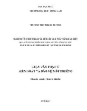 Luận văn Thạc sĩ Kiểm soát và Bảo vệ môi trường: Nghiên cứu thực trạng và đề xuất giải pháp nâng cao hiệu quả công tác thế chấp bằng quyền sử dụng đất và tài sản gắn liền với đất tại tỉnh Quảng Bình