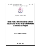 Luận án Tiến sĩ Y học: Nghiên cứu đặc điểm lâm sàng, cận lâm sàng và đánh giá kết quả điều trị hội chứng ngừng thở khi ngủ ở trẻ hen phế quản