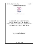 Luận án Tiến sĩ Y học: Nghiên cứu thay đổi huyết động và hiệu quả của điều trị theo đích ở bệnh nhân cao tuổi được gây tê tủy sống cho phẫu thuật thay khớp háng