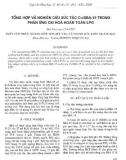 Báo cáo Tổng hợp và nghiên cứu xúc tác Cu/SBA-15 trong phản ứng oxi hóa hoàn toàn LPG 