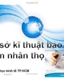 Thuyết trình: Cơ sở kỹ thuật bảo hiểm nhân thọ