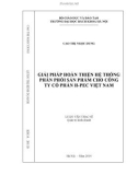 Luận văn Thạc sĩ Quản trị kinh doanh: Giải pháp hoàn thiện hệ thống phân phối sản phẩm cho Công ty cổ phần HPEC Việt Nam