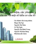 Thuyết minh: Tìm hiểu về khái niệm, các yêu cầu, yếu tố, nguyên tắc và một số kiểu cơ cấu tổ chức