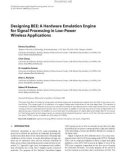 EURASIP Journal on Applied Signal Processing 2003: 6, 502–513 c 2003 Hindawi Publishing