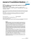 báo cáo hóa học: Let-7 microRNAs are developmentally regulated in circulating human erythroid cells