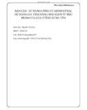 Báo cáo : Sử dụng công cụ geospattial để đánh giá tiềm năng sinh khối từ phụ phẩm của lúa ở tỉnh Hưng Yên