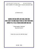 Tóm tắt Luận án Tiến sĩ Y học: Nghiên cứu đặc điểm lâm sàng, hình ảnh vữa xơ hẹp tắc động mạch trong sọ trên phim cộng hưởng từ 3.0 Tesla ở bệnh nhân nhồi máu não