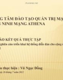 Đề Tài: Nghiên cứu triển khai hệ thống diễn đàn cho cộng đồng cư dân mạng