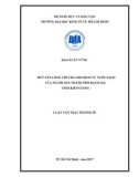 Luận văn Thạc sĩ Kinh tế: Mức sẵn lòng chi trả cho dịch vụ nước sạch của người dân thành phố Rạch Giá tỉnh Kiên Giang