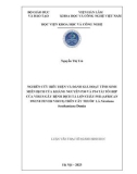 Luận văn Thạc sĩ Sinh học: Nghiên cứu biểu hiện và đánh giá hoạt tính sinh miễn dịch của kháng nguyên p30 và p54 tái tổ hợp của virus gây bệnh dịch tả lợn Châu Phi (African Swine Fever virus) trên cây thuốc lá Nicotiana benthamiana Domin