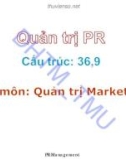 Bài giảng Quản trị PR - Chương 1: Tổng quan về quan hệ công chúng