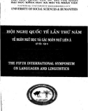 Báo cáo Những địa danh gốc Hán ở một số vùng dân tộc Mông - Dao ở việt Nam (trên cứ liệu địa danh hành chính tỉnh Lào Cai) 