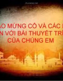 Bài thuyết trình: Các tư tưởng tâm lý học thời kỳ phục hưng