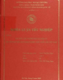Luận văn: Các rào cản thương mại của Hoa Kỳ và giải pháp đối với doanh nghiệp xuất khẩu của Việt Nam
