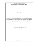 Luận văn Thạc sĩ Khoa học: Nghiên cứu đánh giá ảnh hưởng của các hoạt động khai thác than tại mỏ than Cọc Sáu – tỉnh Quảng Ninh tới thảm thực vật và định hướng cải tạo phục hồi