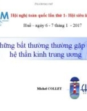 Bài giảng Những bất thường thường gặp của hệ thần kinh trung ương