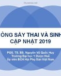 Bài giảng Dự phòng sẩy thai và sinh non: Cập nhật 2019 - PGS. TS. BS. Nguyễn Vũ Quốc Huy