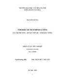 Tóm tắt Khóa luận tốt nghiệp ngành Bảo tàng học: Tìm hiểu di tích đình Lương, xã Tri Phương, huyện Tiên Du,tỉnh Bắc Ninh