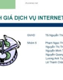 Tiểu luận: Định giá dịch vụ INTERNET