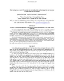 Ảnh hưởng của các mức bổ sung bột sắn vào khẩu phần ăn đến lượng thức ăn thu nhận và tăng trọng của bò Lai Sind