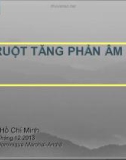 Bài giảng Ruột tăng phản âm sáng