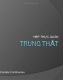 Bài giảng Hẹp thực quản trung thất