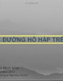 Bài giảng Tắc đường hô hấp trên