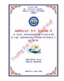 Khóa luận tốt nghiệp Kế toán-Tài chính: Kế toán doanh thu và xác định kết quả kinh doanh tại Công ty Xăng dầu Quảng Trị