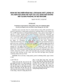 Đánh giá đặc điểm nông học, cảm quan chất lượng và xác định khả năng kết hợp của các dòng ngô đường mới tại Đan Phượng, Hà Nội năm 2009