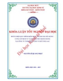 Khóa luận tốt nghiệp: Hoàn thiện quy trình kiểm toán doanh thu bán hàng – Cung cấp dịch vụ và nợ phải thu khách hàng tại Công ty TNHH kiểm toán và kế toán AAC