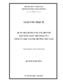 Luận văn Thạc sĩ Quảntrịkinhdoanh: Quản trị chuỗi cung ứng đối với mặt hàng giày thể thao của Công ty Nike tại thị trường Việt Nam