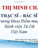 Bài giảng Chương trình mang thai hộ tại Bệnh viện Từ Dũ - ThS. BS. Lê Thị Minh Châu