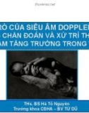 Bài giảng Vai trò của siêu âm doppler màu trong chẩn đoán và xử trí thai nhỏ thai chậm tăng trưởng trong tử cung - ThS. BS. Hà Tố Nguyên