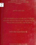 Luận văn: Các giải pháp nhằm nâng cao tỷ lệ nội địa hóa trong cơ cấu giá trị sản phẩm trong khu chế xuất Linh Trung