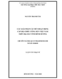 Luận văn Thạc sĩ Quản trị kinh doanh: Các giải pháp cải tiến hoạt động cấp hộ chiếu công dân Việt Nam trên địa bàn tỉnh Bình Dương