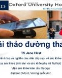 Bài giảng Đái tháo đường thai kỳ