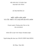 Tóm tắt luận văn Thạc sĩ Khoa học: Biểu diễn liên hợp và cấu trúc của đại số Lie nửa đơn