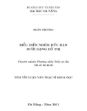 Tóm tắt luận văn Thạc sĩ Khoa học: Biểu diễn nhóm hữu hạn dưới dạng đồ thị